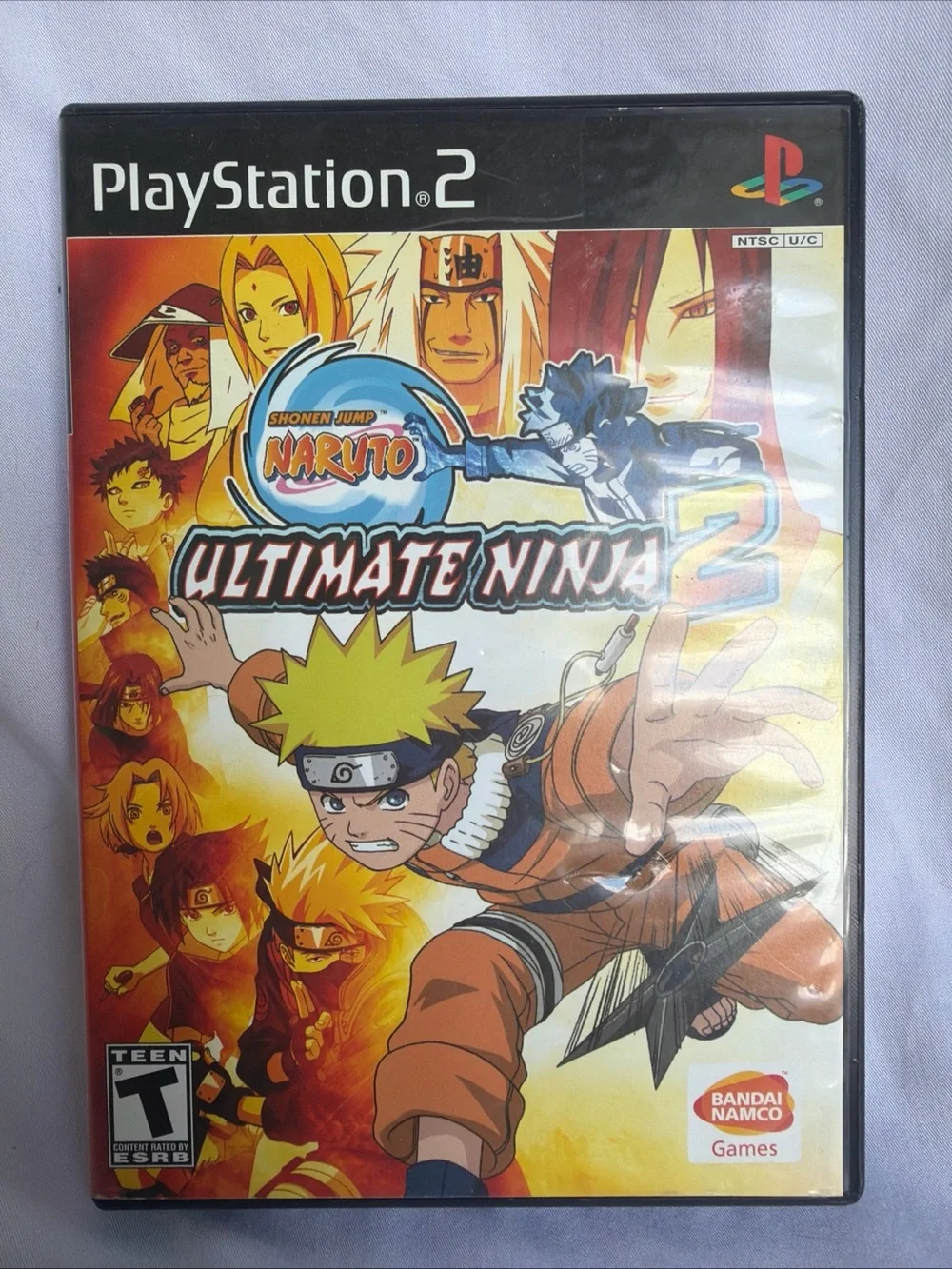 PlayStation 2 Naruto: Ultimate Ninja 2 Missing Manual / Case & Disc Only